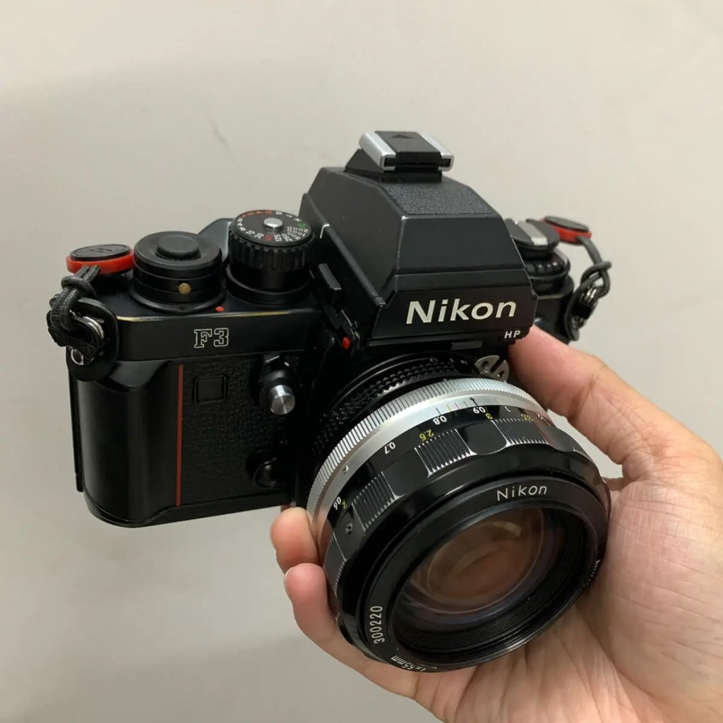 Nikon F3P front