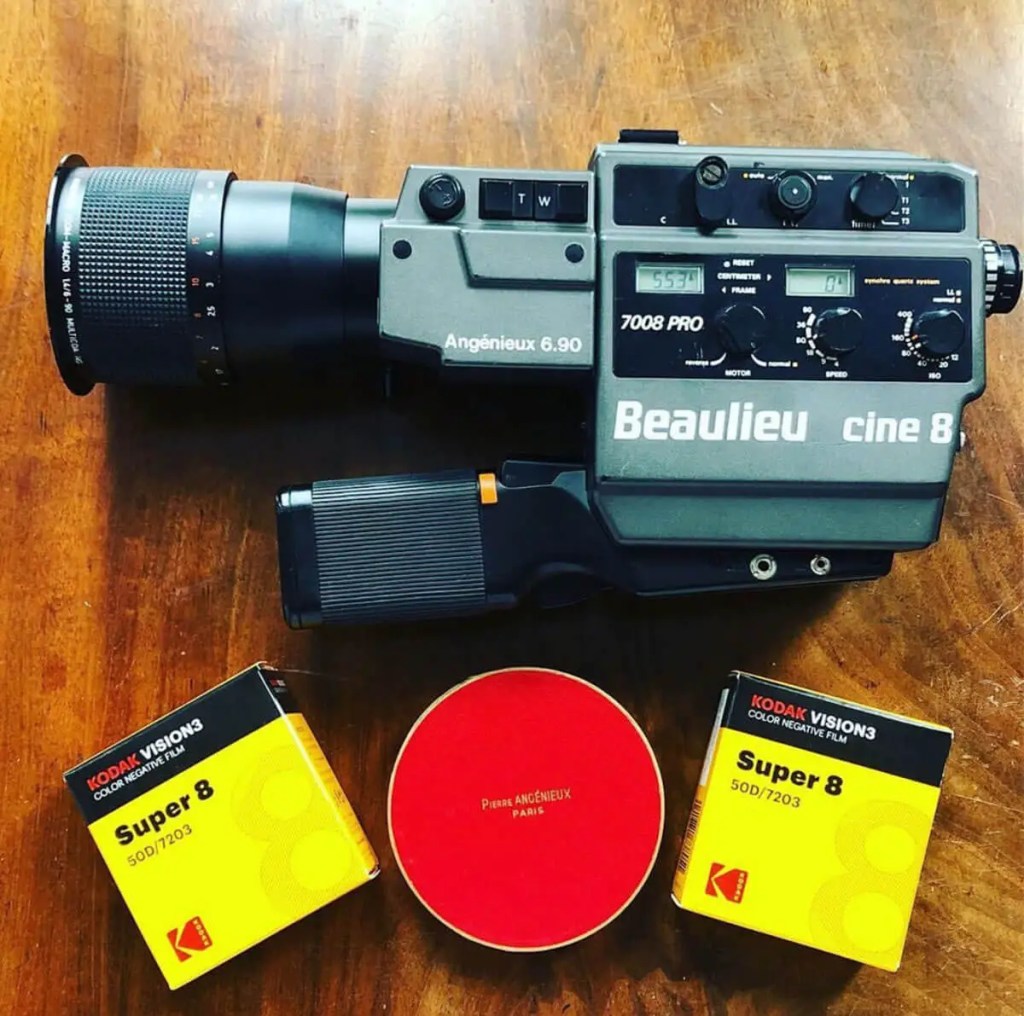 The Beaulieu camera and Kodak VISION3 50D 7203 film