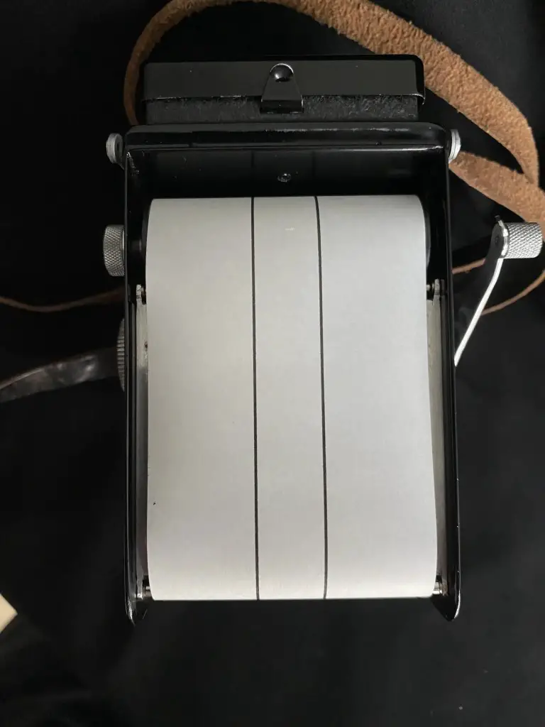 Film loaded - Rolleiflex Automat 6x6 Model RF 111A