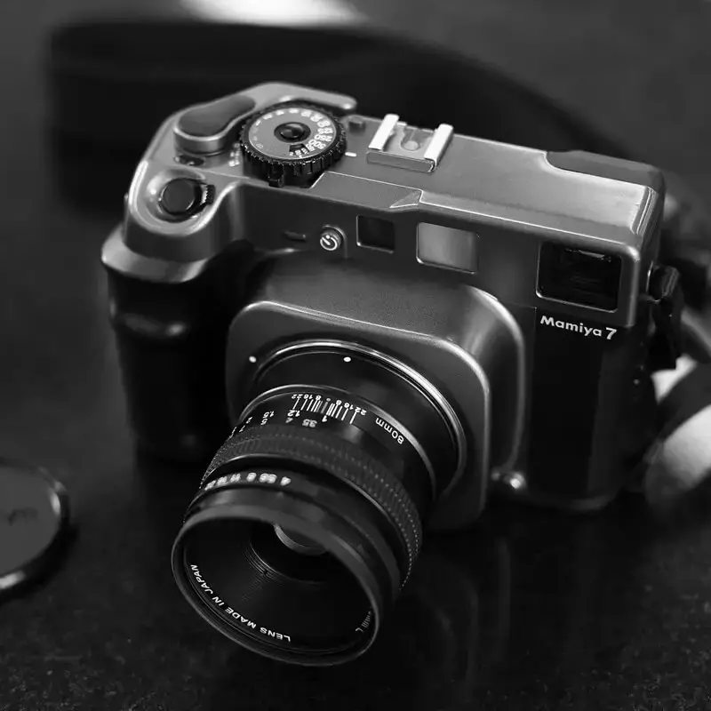My Mamiya 7 and Mamiya 80mm f/4 lens