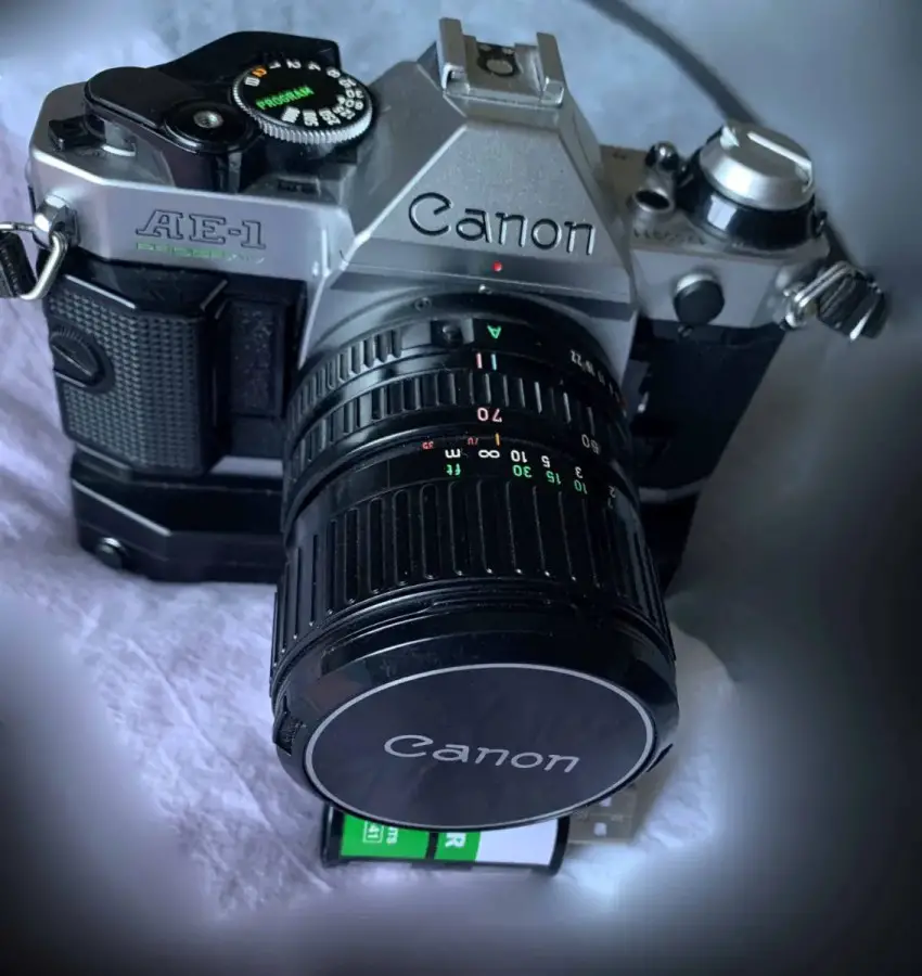 My Canon AE-1P