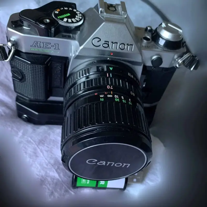 My Canon AE-1P