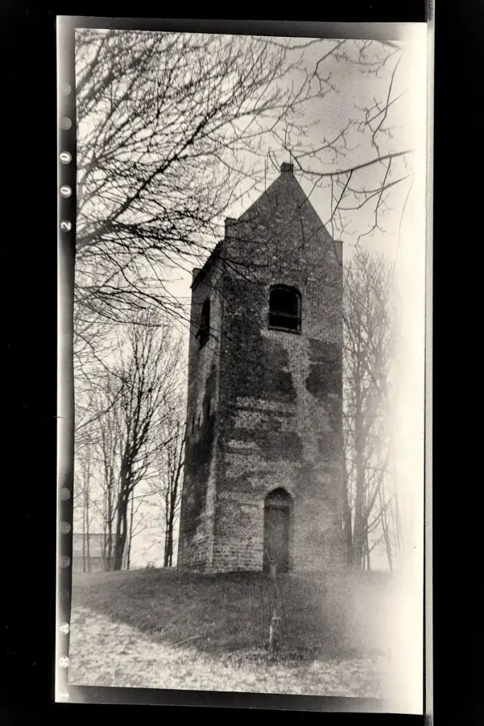 5 Frames... Of detached Frisian church towers in the Netherlands on Fomapan 200 Creative (120 Format / EI 200 / Ernemann Film K) - by Jaap Schelvis