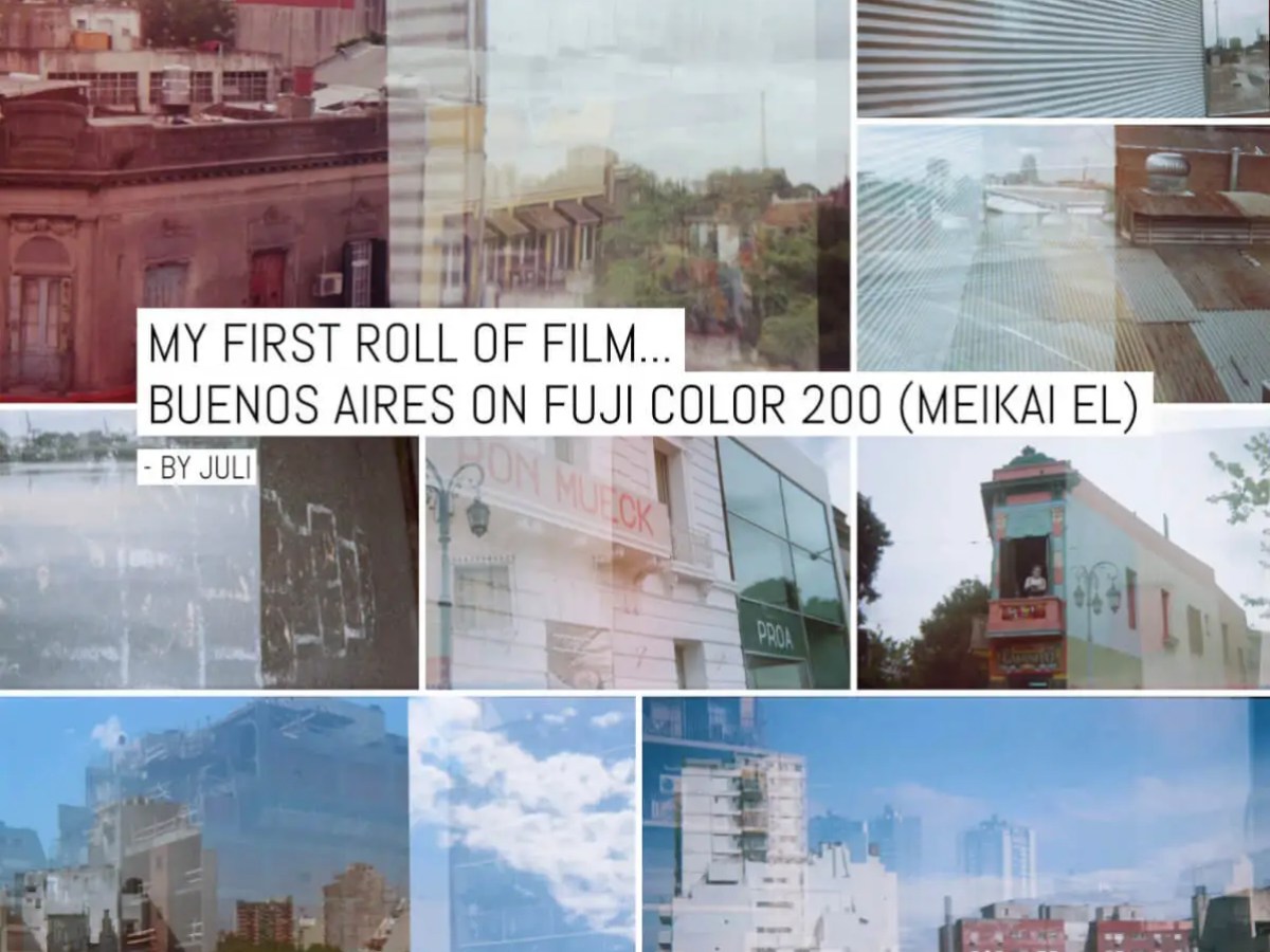 My first roll of film... Buenos Aires on Fuji Color 200 (Meikai EL)