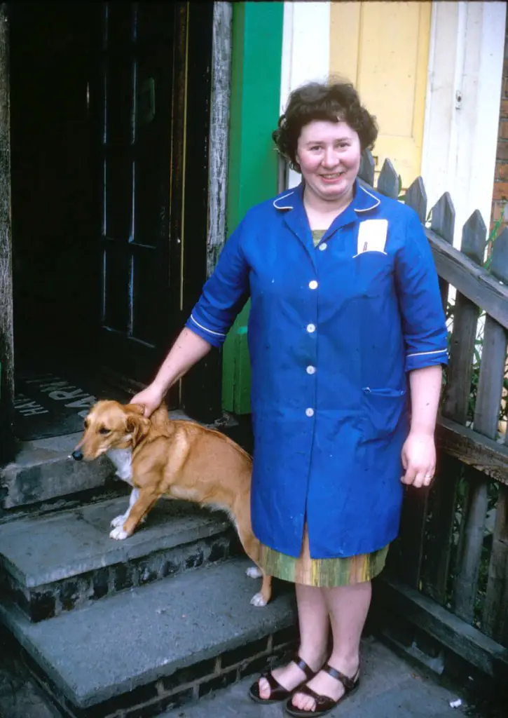 1965 - Brenda with school tuckshop