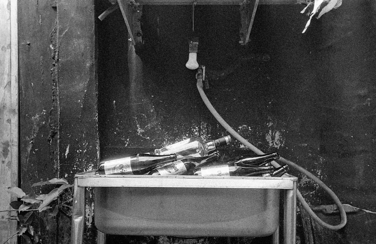 Big night - Kodak Hawkeye Traffic Surveillance Black and White Film 2485 at EI 400. Black and white negative film in 35mm format. Push processed one-stop. Leica M6 TTL 0.85 and Nikon NIKKOR-H·C 5cm f/2.