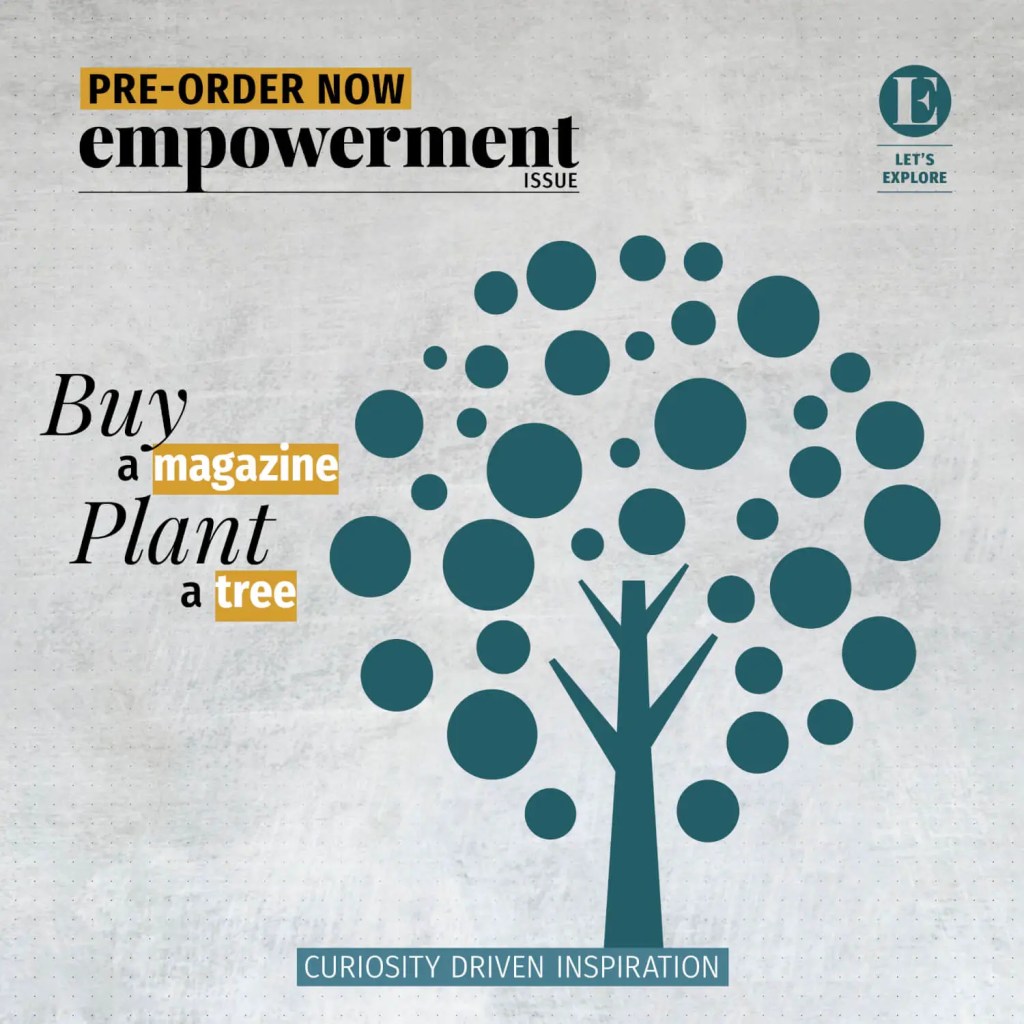 Buy a magazine, plant a tree