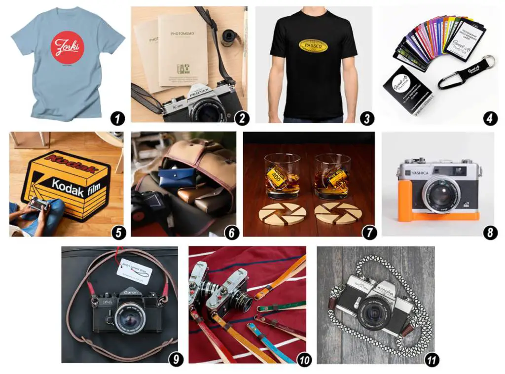 Tees, Straps and other accessories - EMULSIVE Santa 2021 film photography buyer's guide
