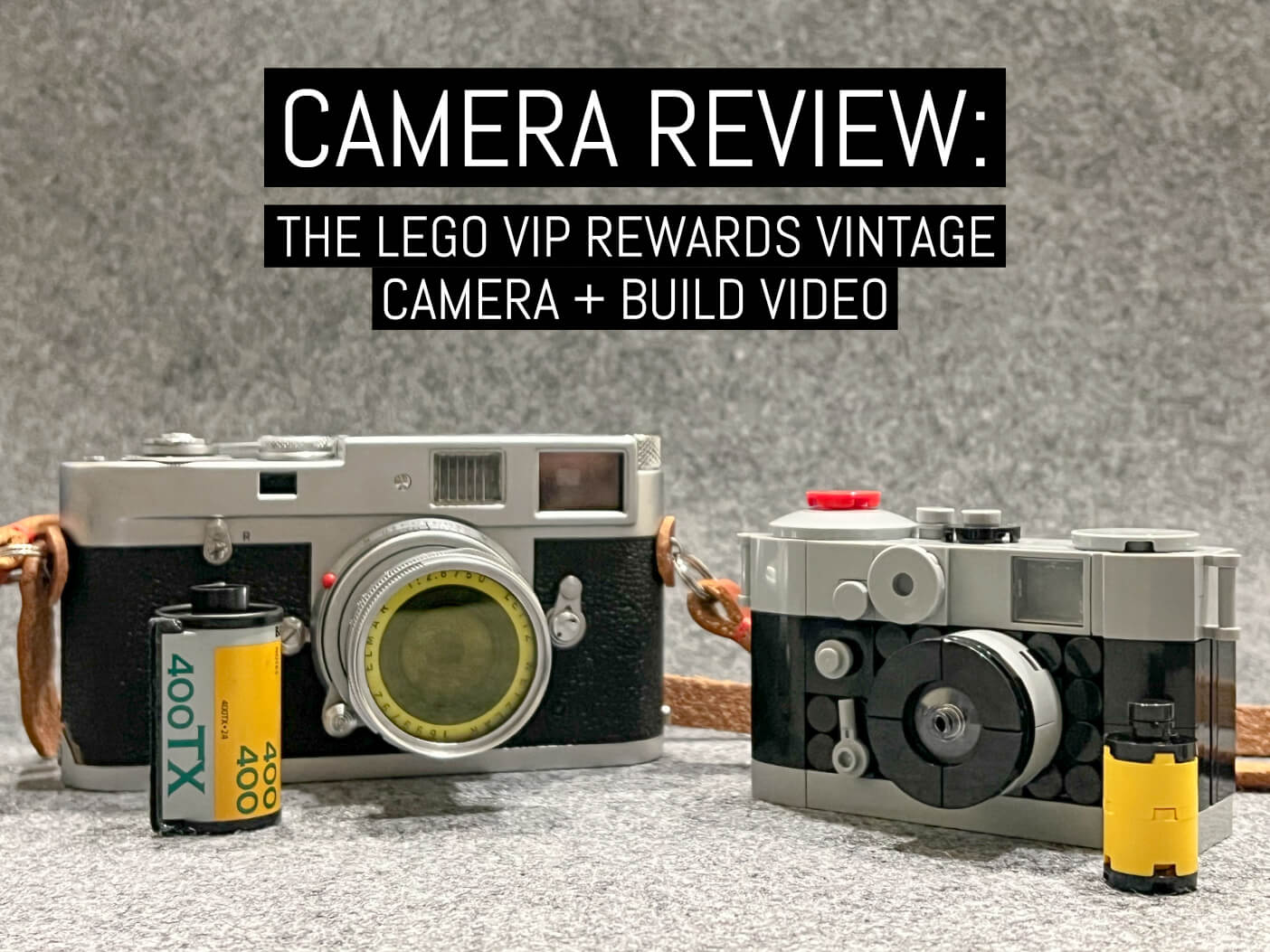 LEGO presenta una cámara de cine de estilo vintage - Playlist Magazine