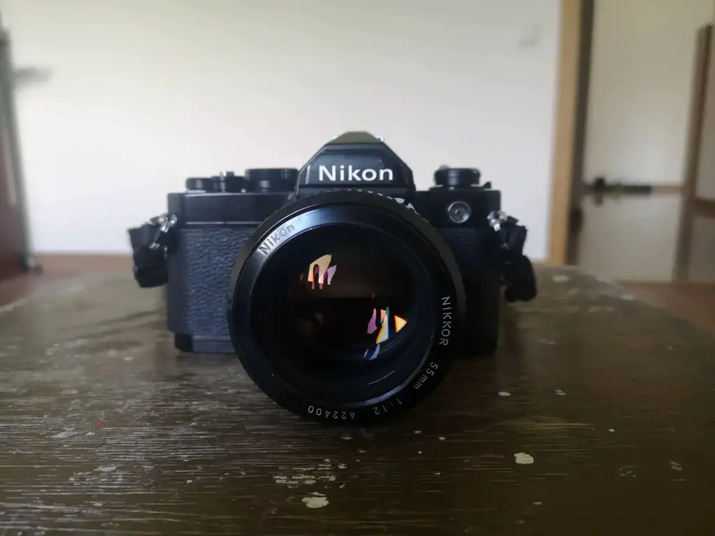 My Nikon FE2 and Nikon 55mm f/1.2 AI, Felix I Flores Rodriguez