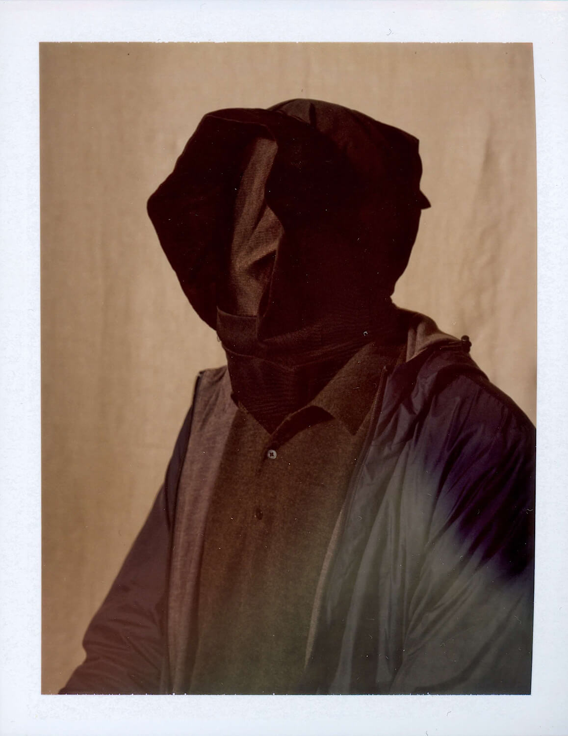 Portrait - Unidentified Black Male, or 8 out of 10 frames… Creating a small body of personal portraiture on Fuji FP-100c instant film with a Graflex Crown Graphic