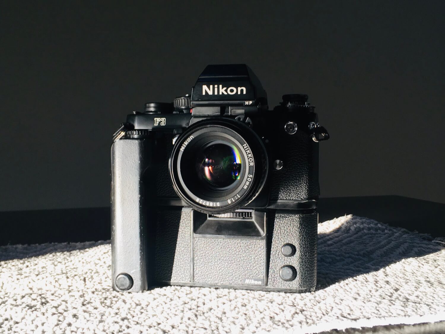 My Nikon F3, MD-4 Motor Drive, Nikkor 50mm f/1.8 AI-S, Dorothy Key 3