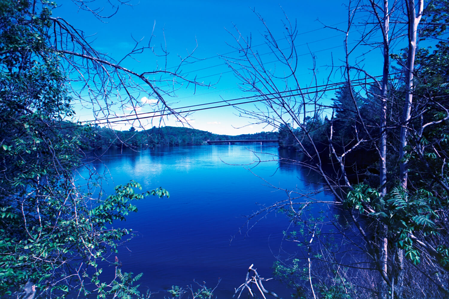 5 Frames… Of the Gatineau River on LOW Color film (35mm format / EI 1.6 / Nikon FA + Nikkor 20mm f/2.8D) – by Alex Saucier
