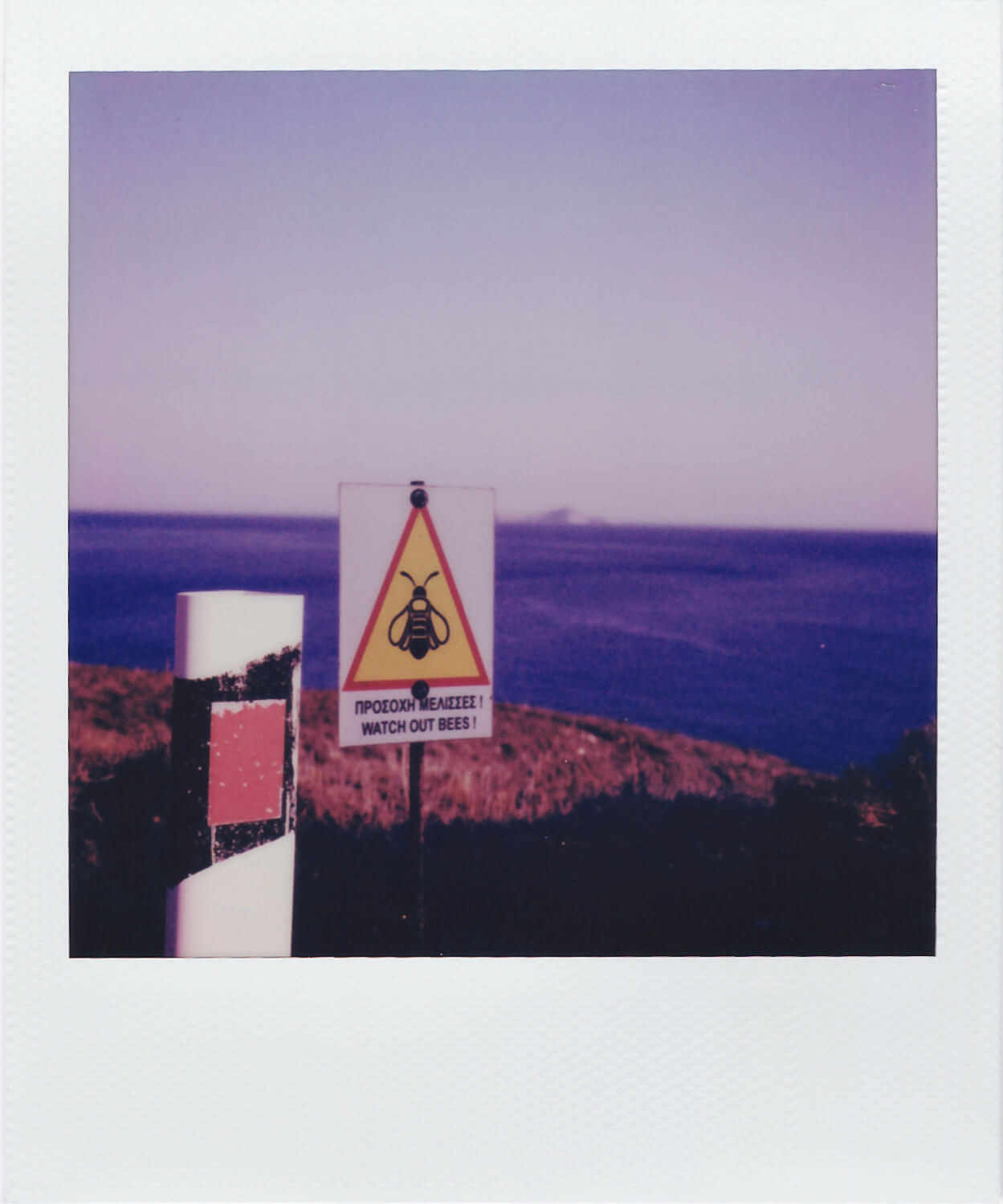 5 Frames... Of Polaroid Color SX-70 Film at the tiny Greek island of Anafi (ISO 160 / Polaroid SX-70 + 116mm f/8 lens) - by George Pavlopoulos