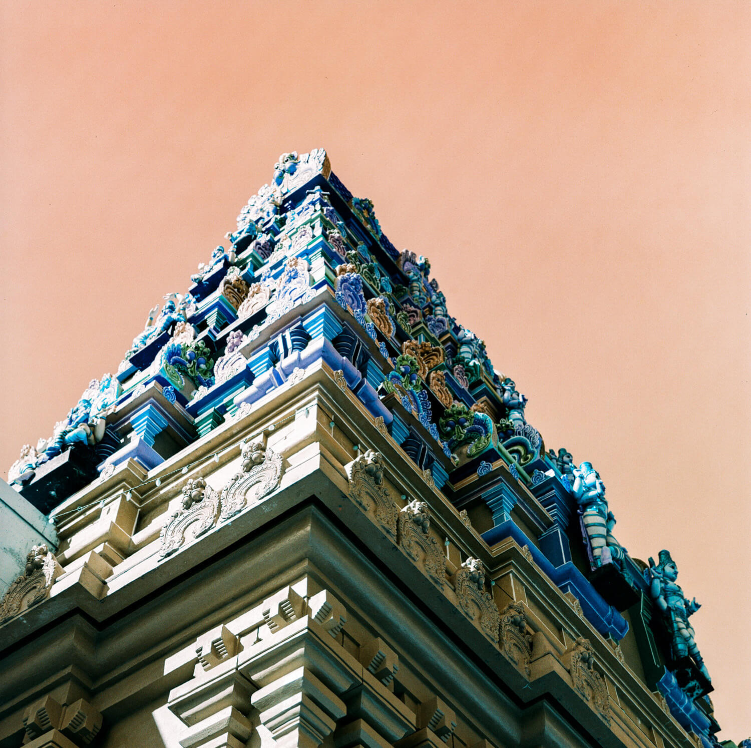 Temple - LomoChrome Turquoise XR 100-400
