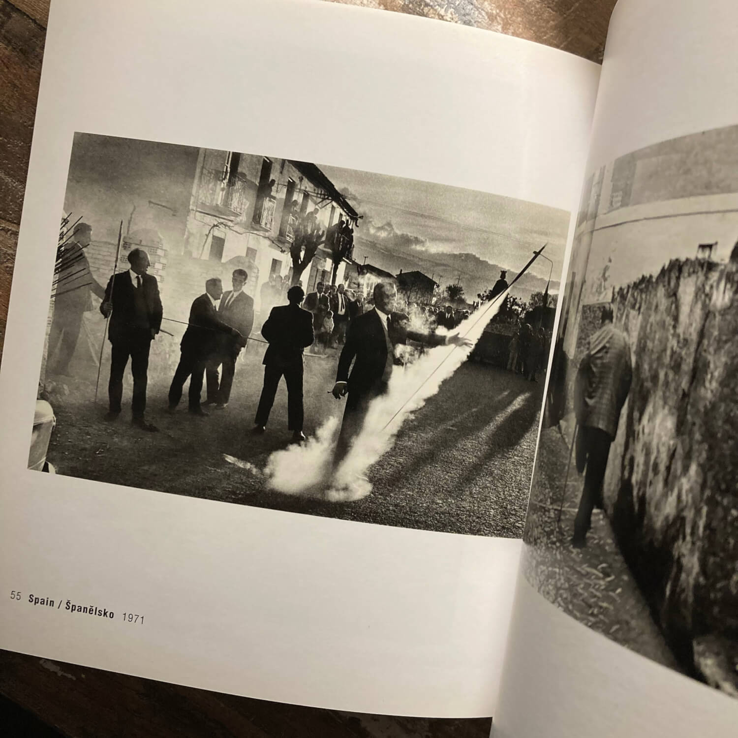 Josef Joudelka, 1971. I bought this book at a flea market for around 5 euros, and it covers Koudelka's entire photographic career with a good print quality.