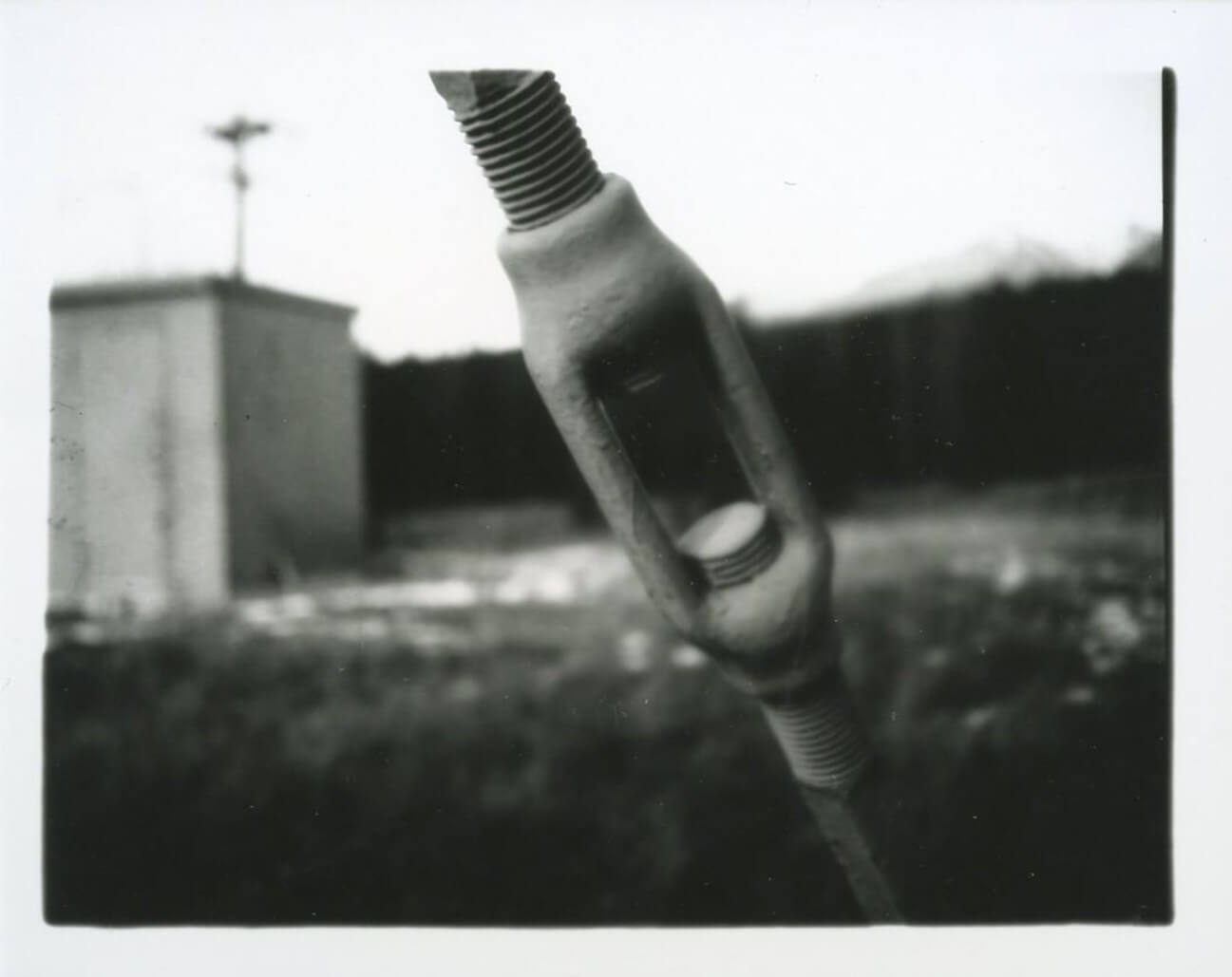 A shallow depth of field with a paper negative