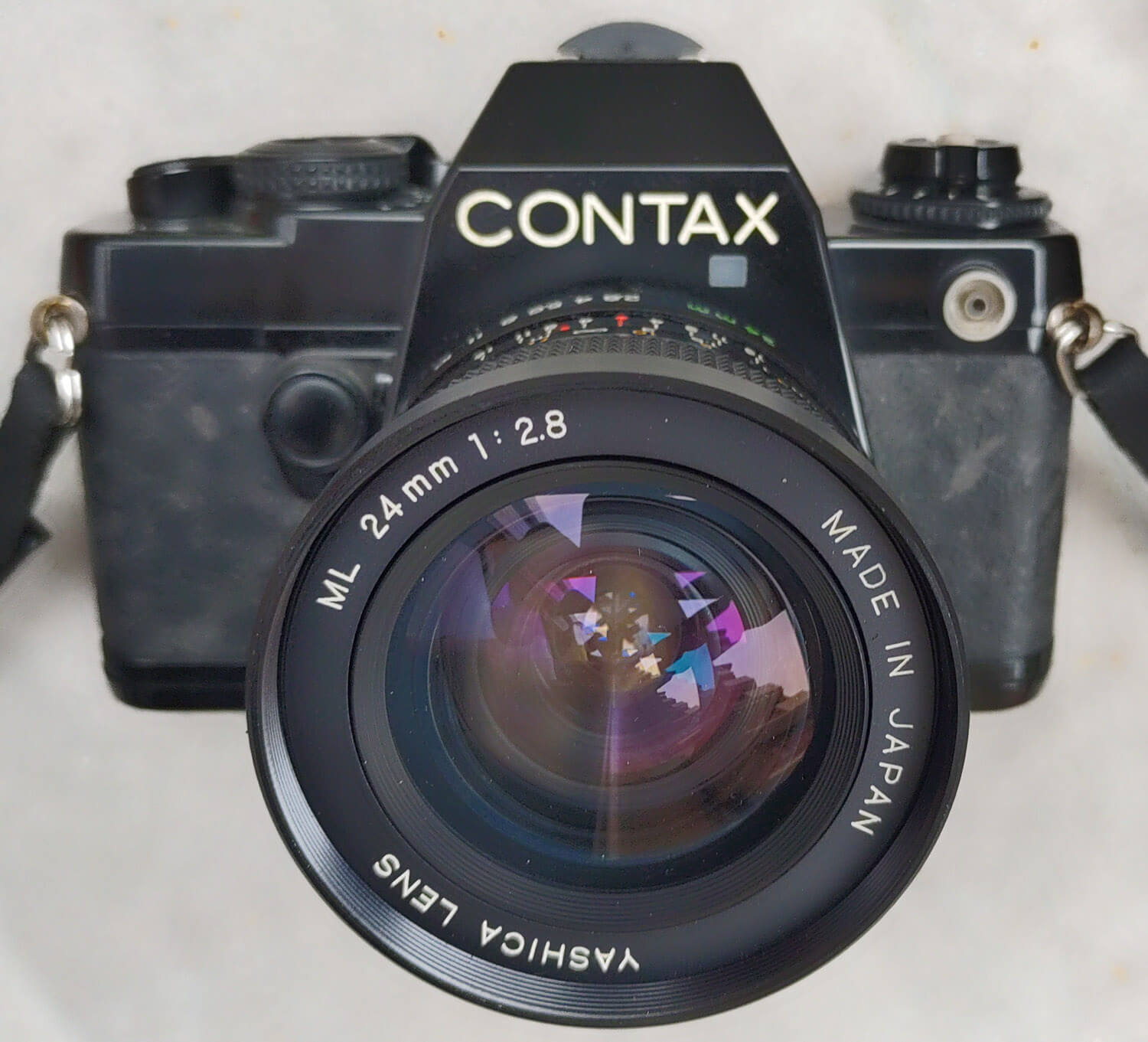 My Contax 139 and Yashica 24mm f/2.8 lens, Sergio Palazzi