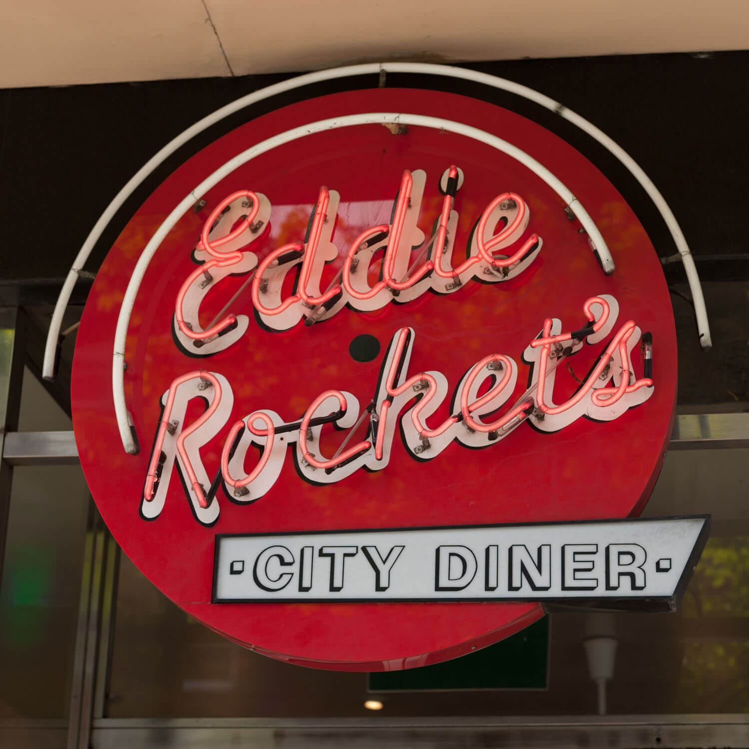 City Diner - Another example of how a round subject fits naturally into a square frame