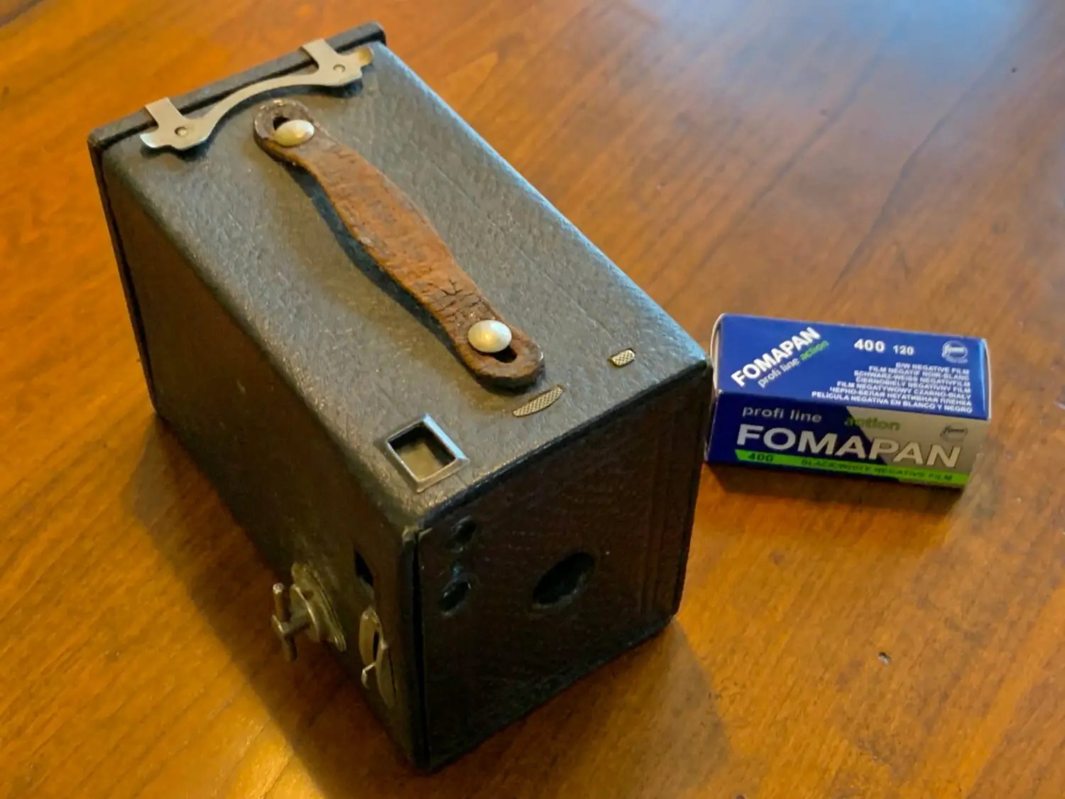 5 Frames… On my grandparents’ Kodak Brownie No. 2 Model E (120 format / Fomapan 400 Action) – by Ross Gardner