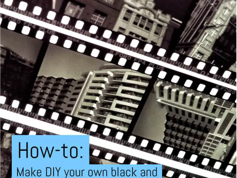 How-to: Make DIY your own black and white transparencies (slides) - by Stephen Riley